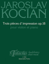 Trois pieces d'impression op. 18
